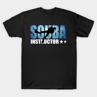 Vintage Funny Scuba Diving Instructor Shirt for Dive Addicts T-Shirt